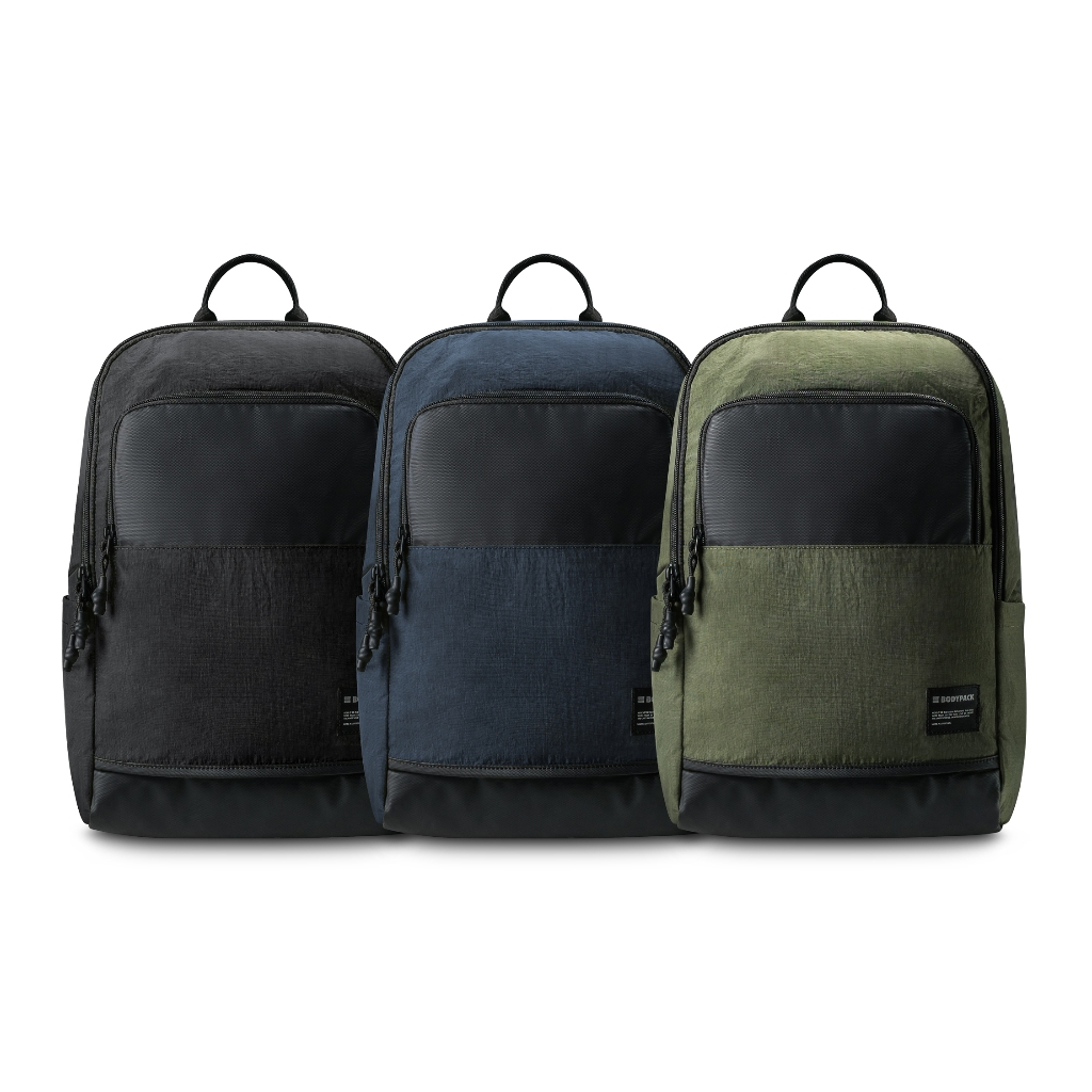 Bodypack Convey 2.0 Laptop Backpack warna hitam, navy, dan hijau
