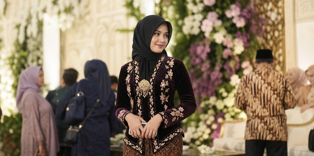 8 Model Baju Adat Jawa Perempuan Berhijab untuk Berbagai Acara