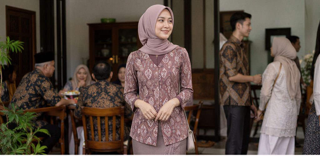 Kebaya Batik Modern Hijab