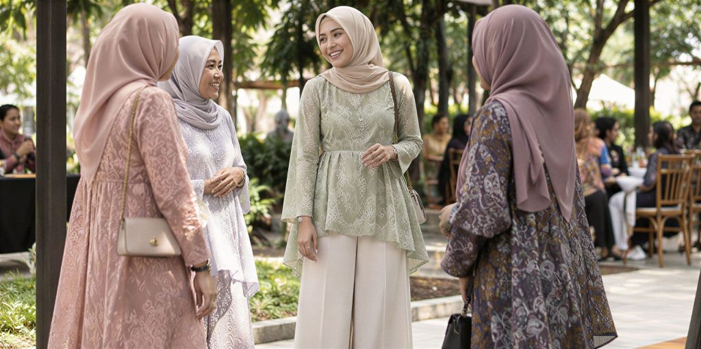 Kebaya Kulot Modern Hijab